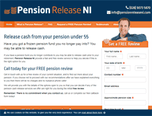 Tablet Screenshot of pensioncashrelease-ni.com
